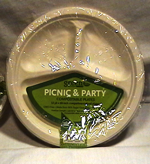 Green Mission Party Plate